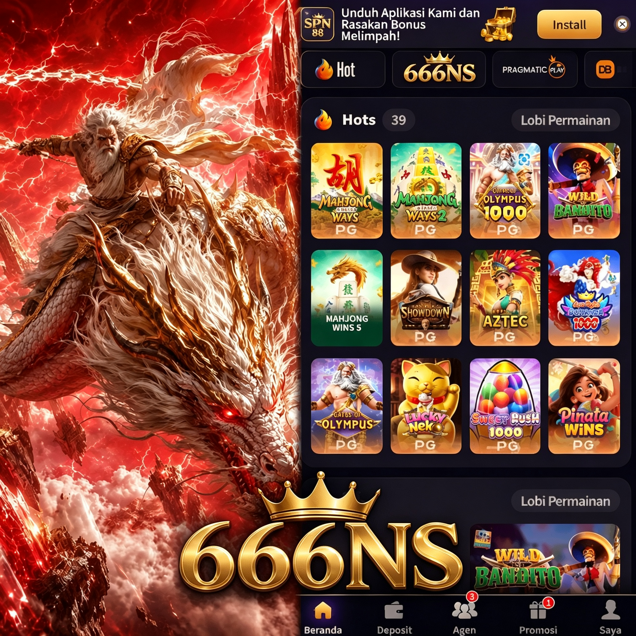 666NS - Aplikasi Resmi 666ns Login Aman ⚡